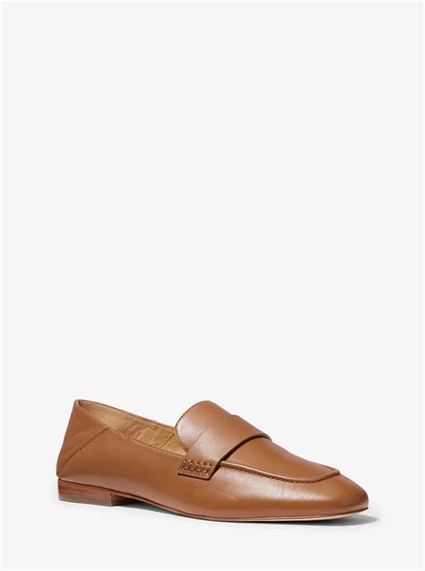 michael michael kors emory leather loafer|Emory Leather Loafer .